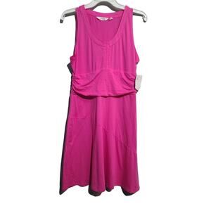 Athleta Pink Katniss Jersey Aline Dress Size M NWT